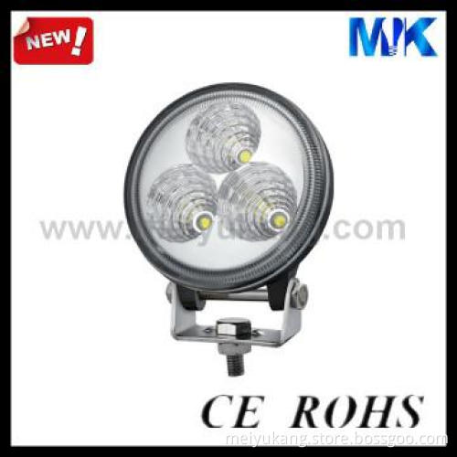 High bright 3pcs*3W Epistar chip motocycle front light led work light